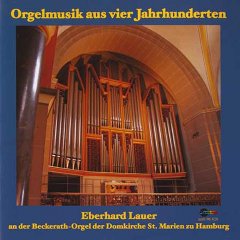 CD-Cover: Orgelmusik aus vier Jahrhunderten